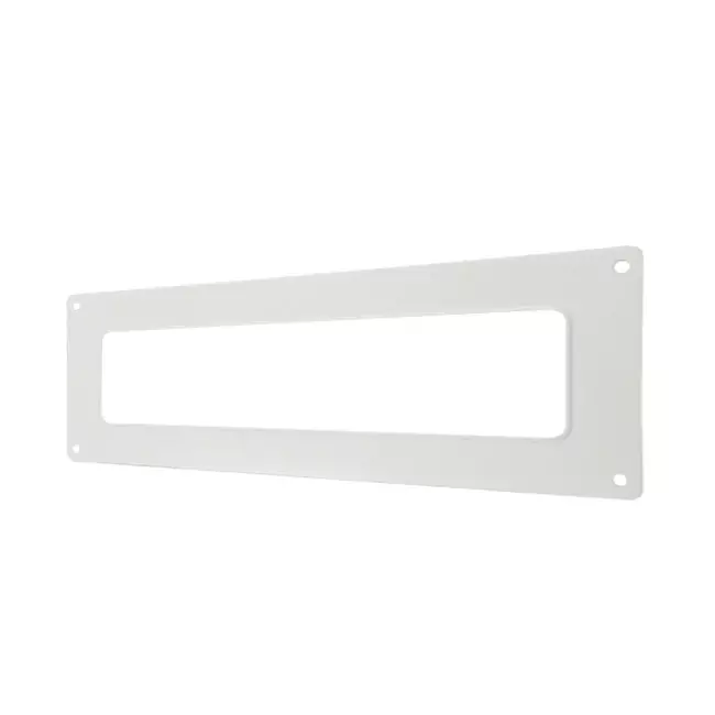 Flangia a parete rettangolare in plastica 220X55 mm - KF25