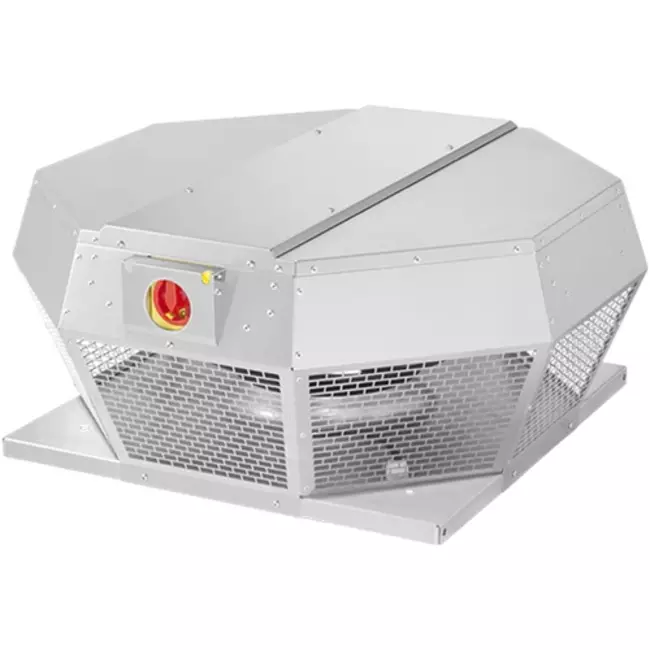 Aspiratore da tetto Ruck orizzontale con motore EC e interruttore di isolamento 15160 m³/h - DHA 560 ECP 30