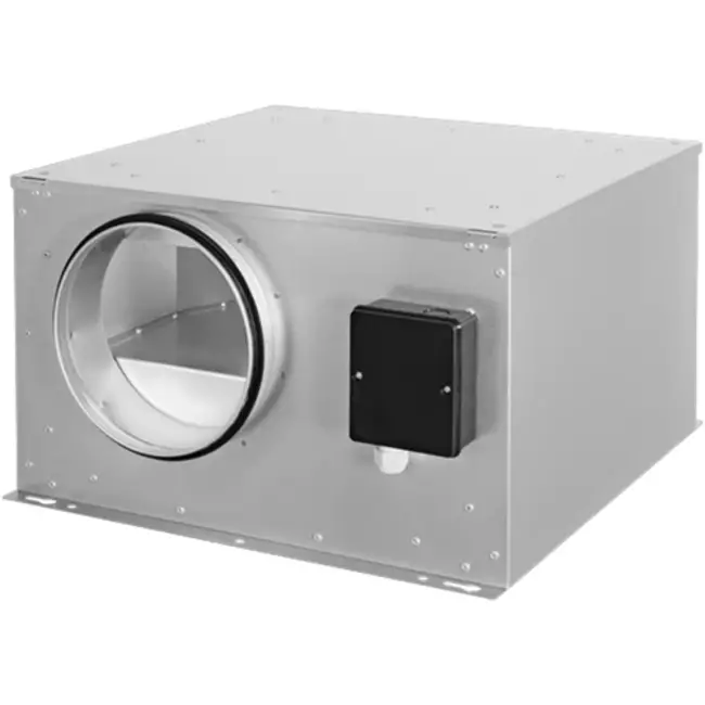 Ventilatore a cassone isolato ISOR con motore EC 570 m³/h diametro 160 mm - ISOR 160 EC K 01