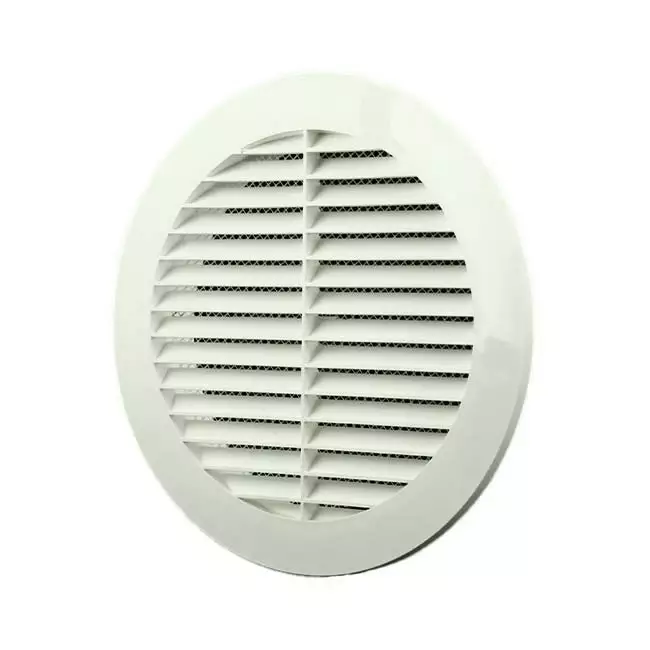 Diametro griglia con alette: 150 mm bianco - VR150