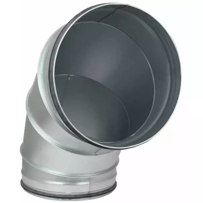 Curva tonda spiro 90° Ø 315 mm per tubo spiro