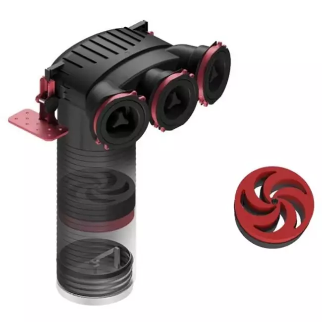Heatpex Aria silenziatore Ø125 mm