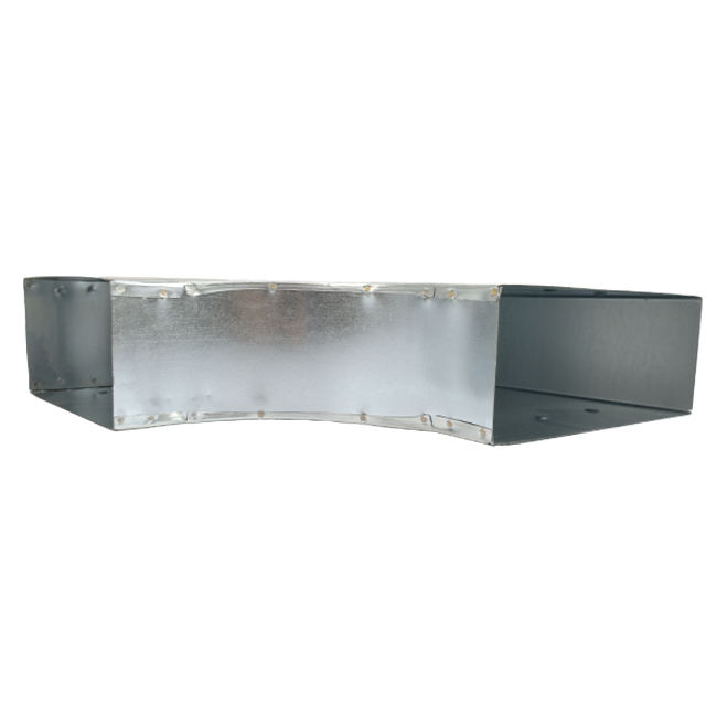 Raccordo a T 90 gradi 300x80 - 220x80 per canalizzazione
