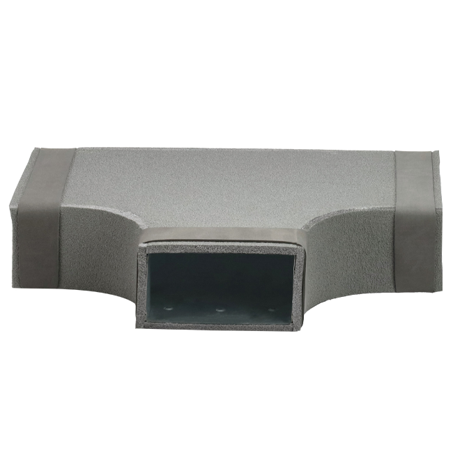 Termodotto pezzo a T 90 gradi 220x80 - 220x80 per canalizzazione
