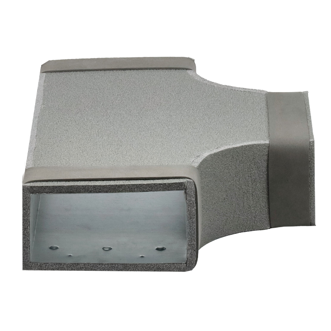 Termodotto pezzo a T 90 gradi 300x80 - 300x80 per canalizzazione