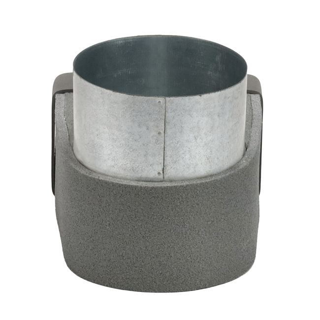Gomito Thermoduct 170 mm x 80 mm a diametro 160 mm per canalizzazione