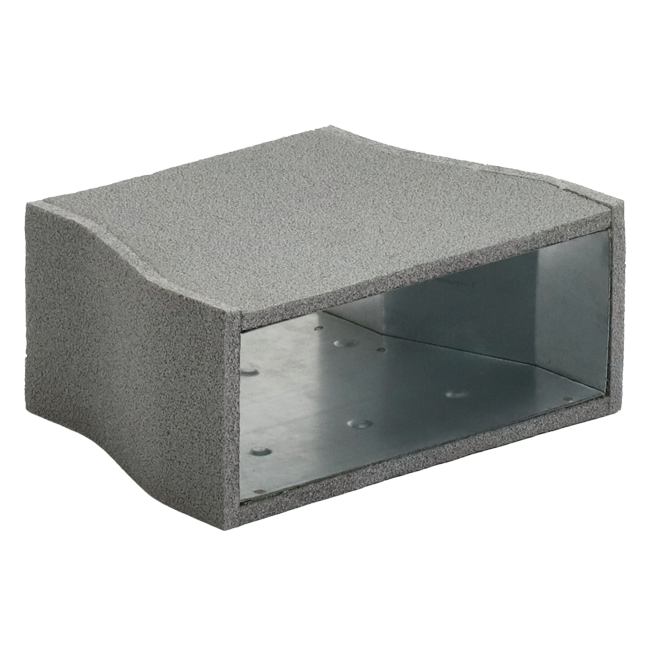 Riduttore per termodotti da 300x80 a 170x80 per canalizzazioni
