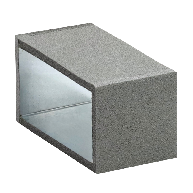 Connettore per termodotto, 220x80 mm, L=100 mm