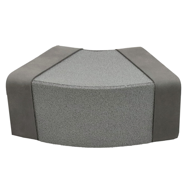 Termodotto a gomito 45 gradi 300x80 mm orizzontale