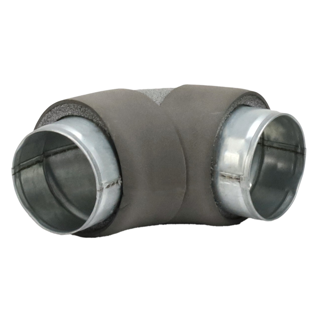 Termodotto diametro di curvatura 80 mm 90 gradi (non sicuro)
