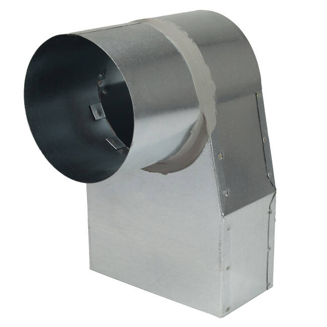 Angolo di ardesia 220x80 mm a diametro 150 mm per canalizzazione