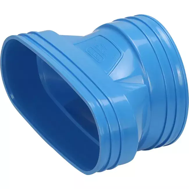 Wavin Ventiza Riduzione PVC ovale 195x80 mm a 125 mm M/M