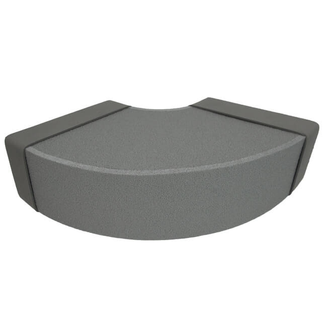 Termodotto a curva di 90 gradi 300x80 mm orizzontale