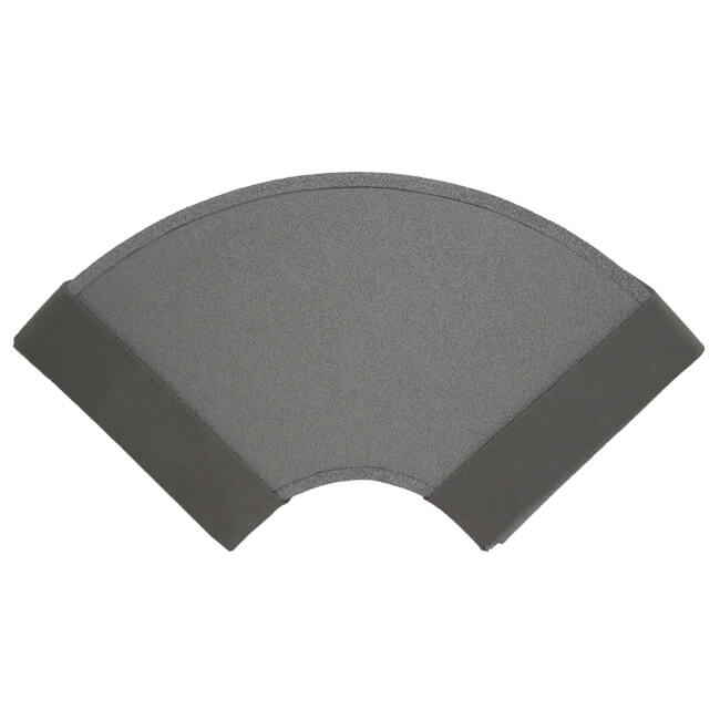 Termodotto a curva di 90 gradi 300x80 mm orizzontale