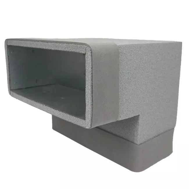 Termodotto curva 90 gradi 170x80 verticale per canalizzazione
