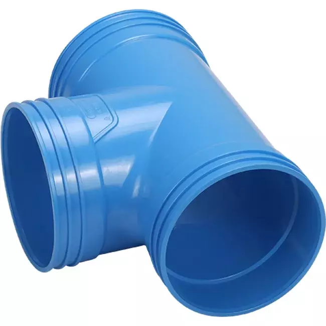 Wavin Ventiza Raccordo T 90 gradi PVC rotondo per diametro 125 mm M/M/M