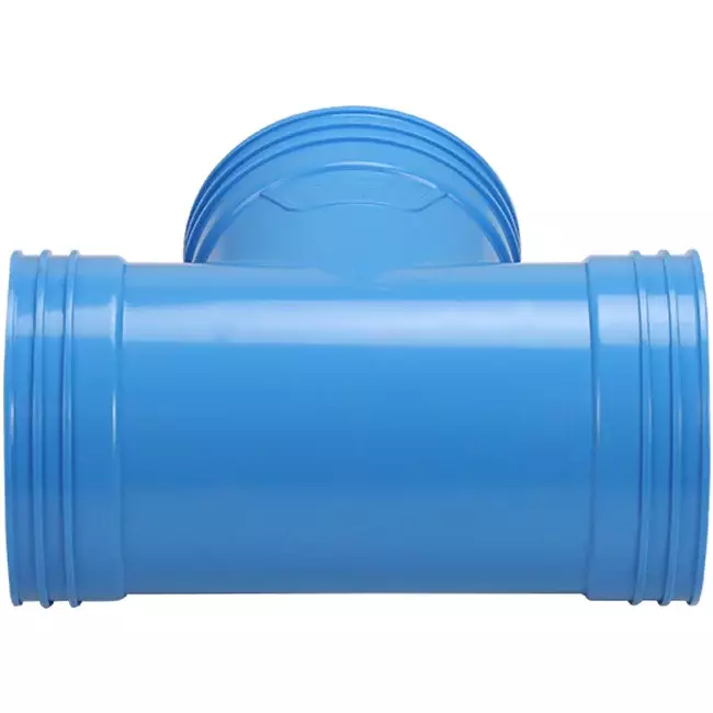 Wavin Ventiza Raccordo T 90 gradi PVC rotondo per diametro 125 mm M/M/M