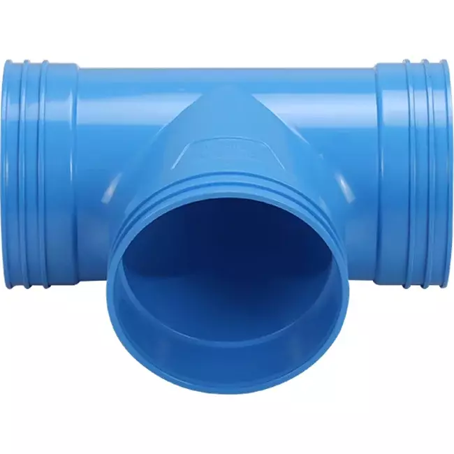 Wavin Ventiza Raccordo T 90 gradi PVC rotondo per diametro 125 mm M/M/M