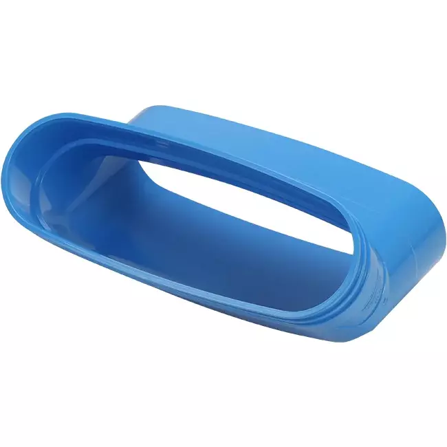 Wavin Ventiza Curva 45 gradi PVC ovale 195x80 mm verticale M/S