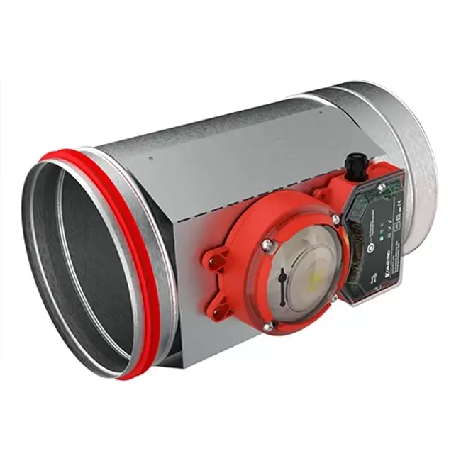 Sensore di fumo 24V per serranda tagliafuoco circolare 355 mm - E-FDC A SSA D355 24