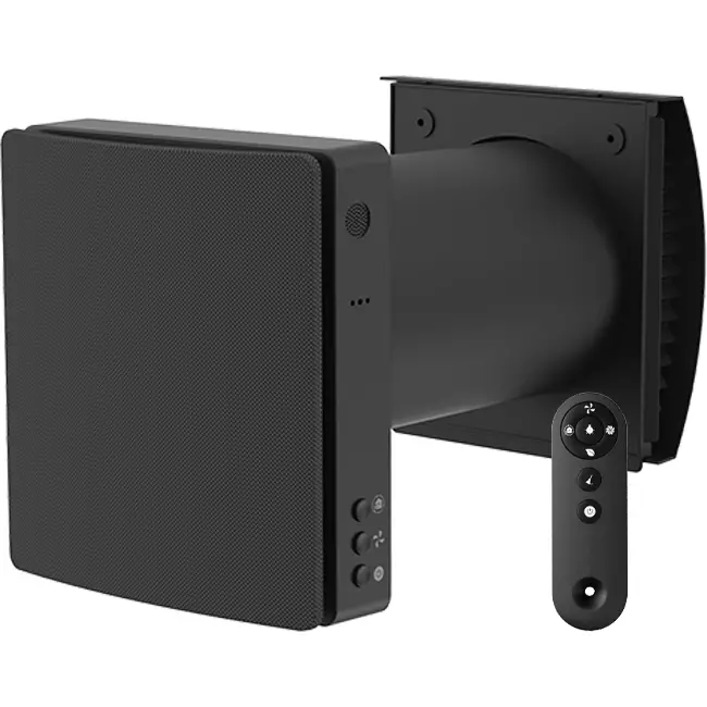 Recuperatore di calore decentralizzato Econox Eco Pair Plus SG-ERV-150 nero