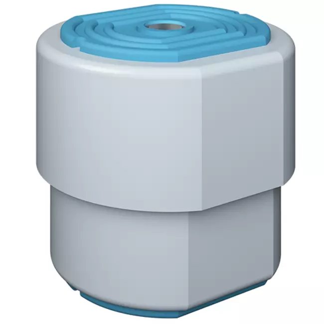 Kit di vibrazione ClimaConnect 1.2 blu/giallo, con molla, per unità fino a 80 KG