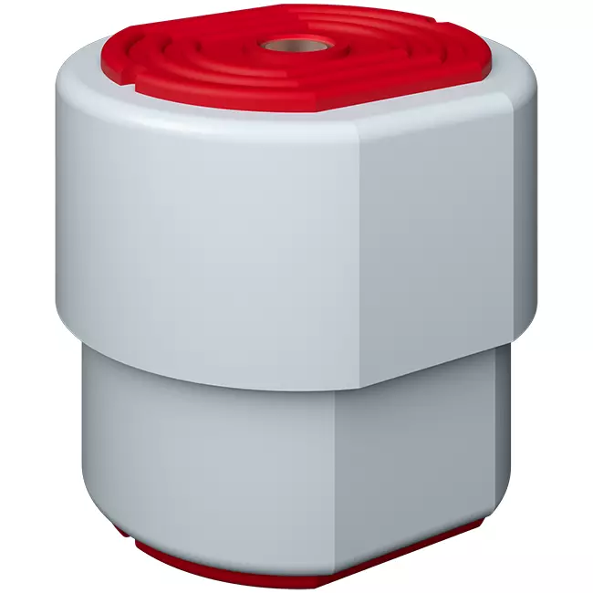 Kit di vibrazione ClimaConnect 3.2 rosso/giallo, con molla, per unità fino a 120 KG