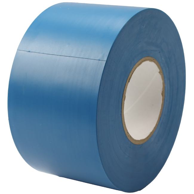 Nastro in PVC blu largo 50 mm - rotolo 33 m