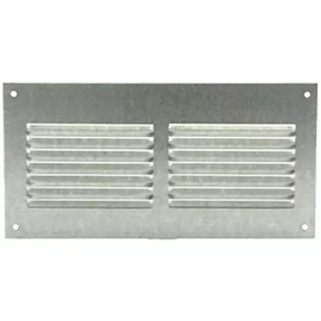 Griglia a fessura rettangolare in metallo 200x100 zincata - MR2010