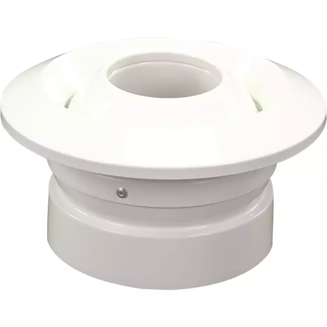 Diffusore a getto 250mm Montaggio a parete e soffitto RAL 9010