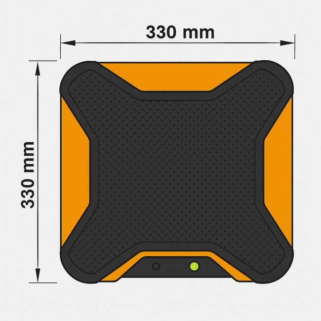 Bilancia refrigerante wireless Fieldpiece max 100 kg + certificato NMi - SR47EC