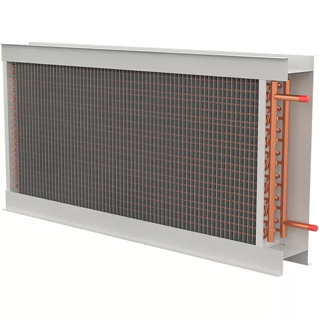 Batteria Maxivent per acqua calda 33,10 kW per M4027 orizzontale - H HC1