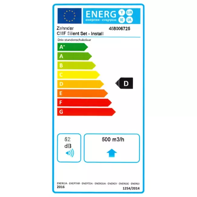 Zehnder ComfoFan Silent Limited Pacchetto 300 m³/h + comando RFT + 4 valvole - spina Perilex