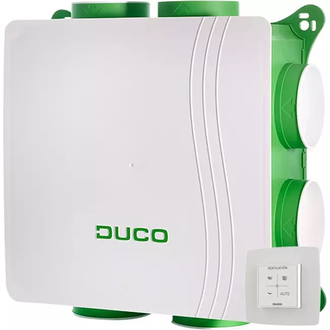 DucoBox Silent 2.0 400 m³/h + controllo RF - spina di sicurezza