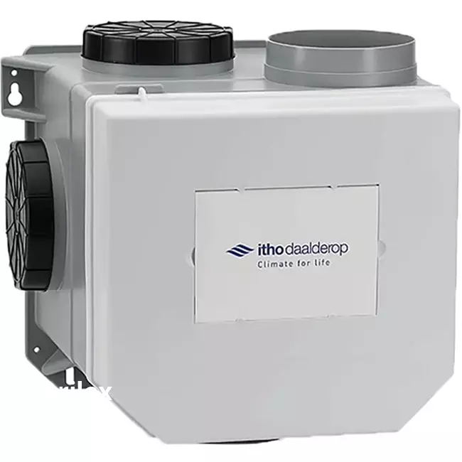 Itho Daalderop CVE-S ECO Optima High Performance HE 415 m³/h + sensore di umidità + controllo CO2 - spina euro