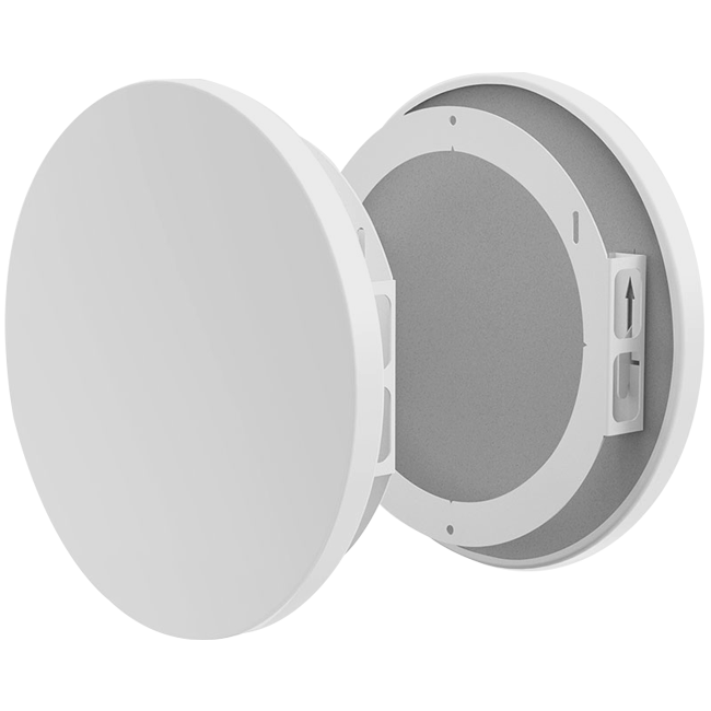 Griglia di sfiato con insonorizzazione – 100/125/160 mm – RAL 9003
