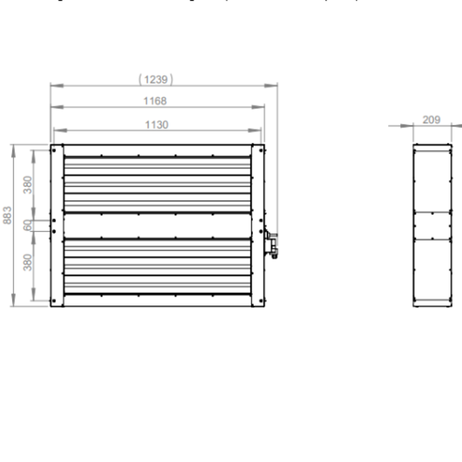 Valvola di intercettazione motorizzata con ritorno a molla per ROTO K / RHE 4200 V - MAK R 4200 V02