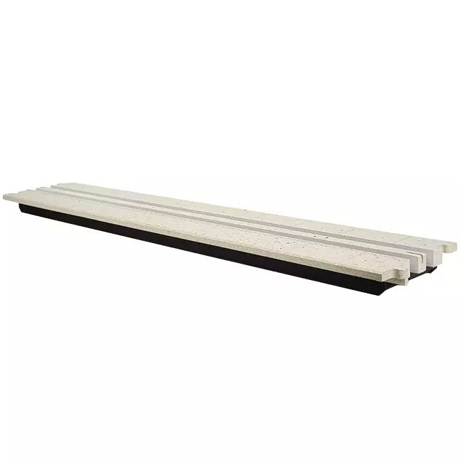 Sezione intermedia Ergovent per diffusori modulari a feritoia ad innesto 1050 mm - 2 feritoie