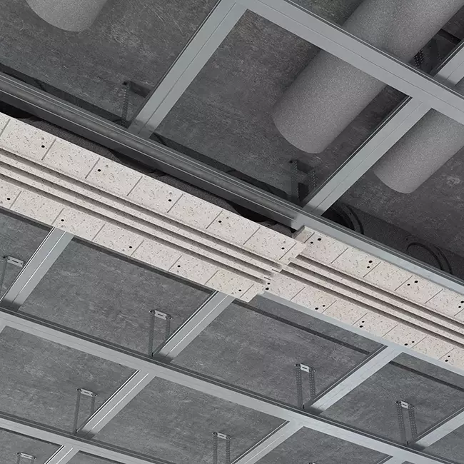 Frangisole Ergovent senza cornice 1000 mm con diametro di raccordo 150 mm - climatizzazione - 3 feritoie