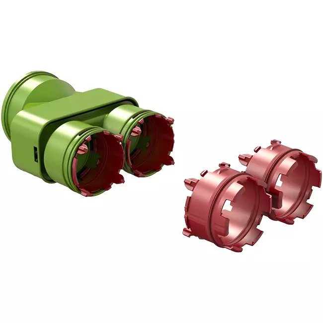 Ubbink Air Excellent 55SC-23C connettore per cassetta di distribuzione aria DBOX 200/800