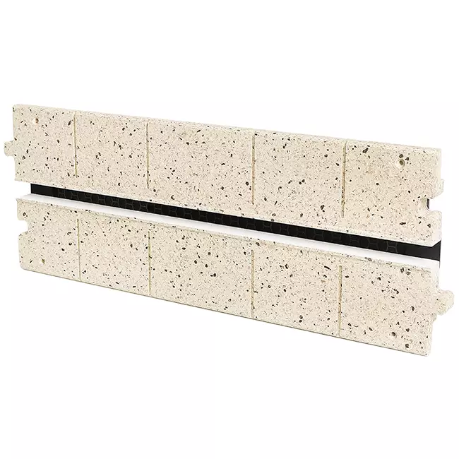 Sezione intermedia Ergovent per diffusori modulari a feritoia da 500 mm - 1 feritoia