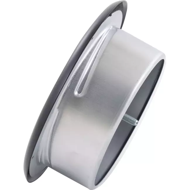 Valvola di ventilazione 160 mm in metallo - S-DVS160 RAL9005 30% lucido