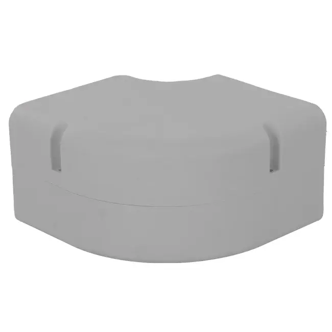 ClimaConnect 90° curva piatta per canale di montaggio 100 mm - RAL 9010
