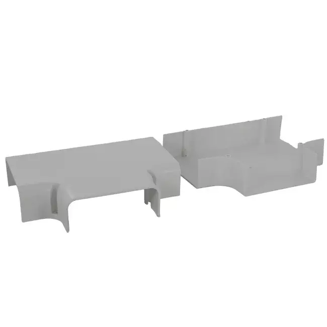 Pezzo a T ClimaConnect per canale di montaggio 100 mm - RAL 9010