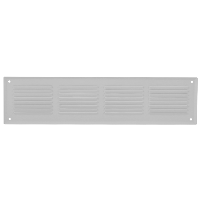 Diffusore a parete 400x100mm in alluminio - RAL9016