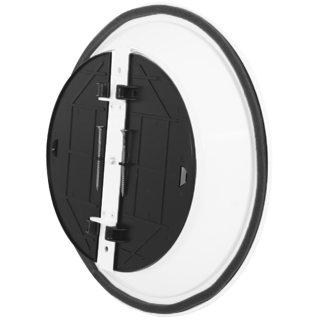 Diffusore a soffitto rotondo con motivo fisso Ø 250 mm - RAL9016