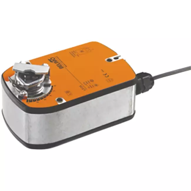 Attuatore per valvole rotanti Belimo con ritorno a molla 24V - apertura/chiusura - 4 Nm - LF24