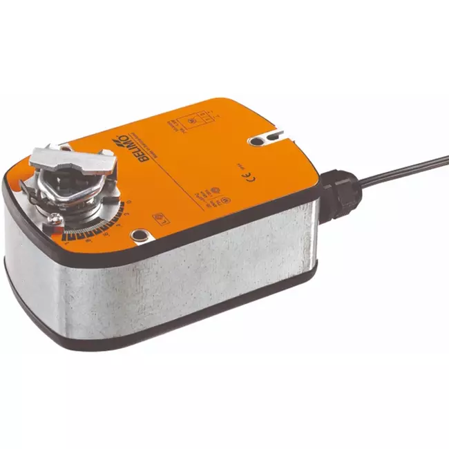 Attuatore per valvole modulanti Belimo con ritorno a molla 24V - 2-10V - MP-Bus - 4 Nm - LF24-SR