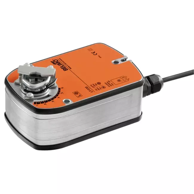 Attuatore rotativo Belimo con ritorno a molla 100-240V - apertura/chiusura - 4 Nm - LF230