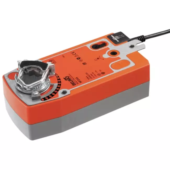 Attuatore rotativo Belimo con ritorno a molla 24V - apertura/chiusura - 10 Nm - NF24A